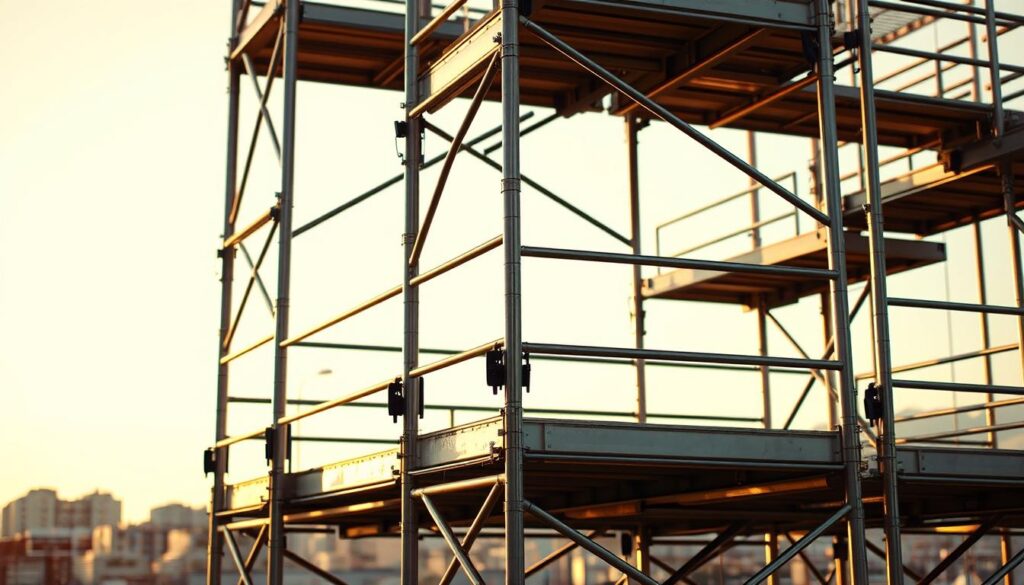 Veilige steigerconstructie