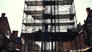 vaste gevelsteiger huren